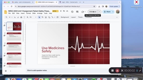 Thumbnail for Patient Safety Presentation