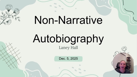 Thumbnail for Non-Narrative Autobiography.pptx-1