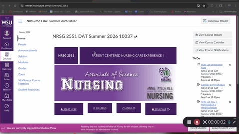 Thumbnail for Welcome to Clinicals (Summer 2026)