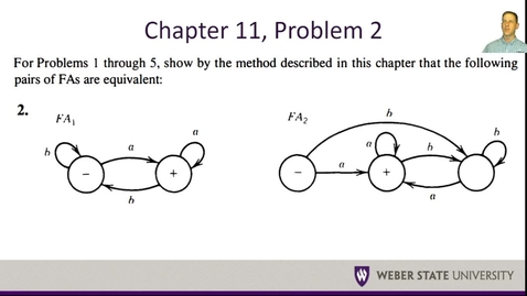 Thumbnail for entry CS 4110 - Chapter 11 Problem 2