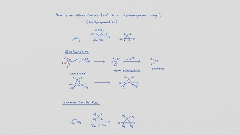 Thumbnail for entry Note Sep 24, 2020 cyclopropanation and epoxidations.mov