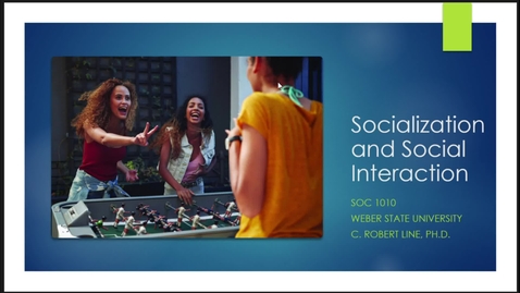 Thumbnail for Chapter 4 Socialization WSU