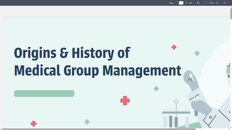 Thumbnail for HAS 4160 - Dr. Cottle Lecture 1