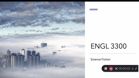 Thumbnail for Week 8 - Science Fiction 
