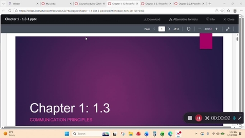 Thumbnail for Lecture Video - Chapter 1:1.3