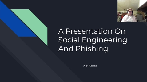 Thumbnail for Formal Report Presentation Alex Adams