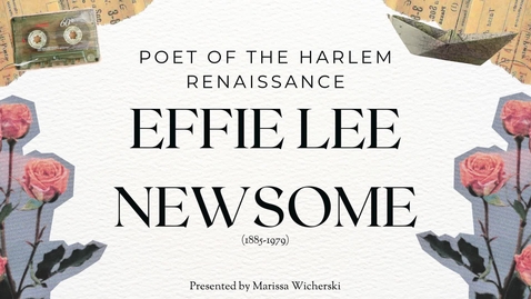 Thumbnail for Effie Lee Newsome