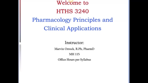 Thumbnail for Clip of Module 1: Lecture 1 3240 - rvsd 2018 Jan 16 04:06:33