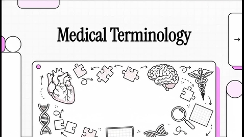 Thumbnail for Haroun Ch 5 6e Medical Terminology Vid NLM