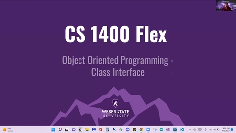 Thumbnail for entry CS Flex 1400 Class Interface 7-1