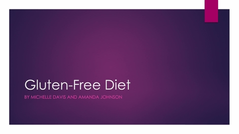 Thumbnail for Diet Presentation Amanda and Michelle