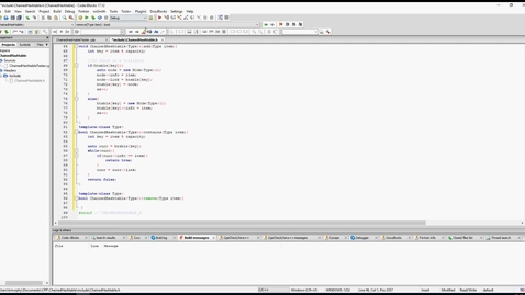 Thumbnail for CS 2420 Hashtable Part 5