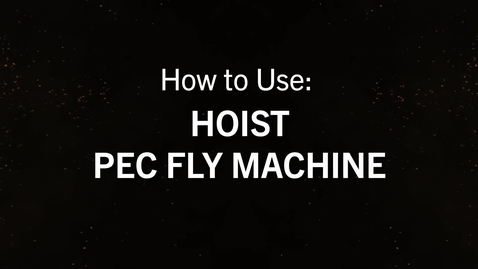 Thumbnail for entry Hoist Pec Fly.mp4