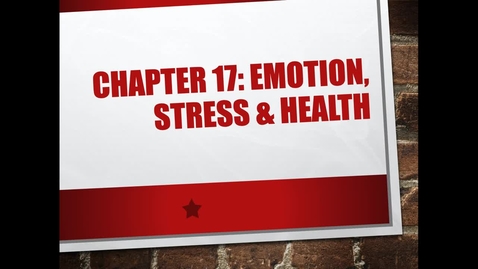 Thumbnail for PSY 2710: Ch. 17 - Lesson 3