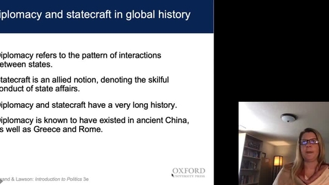 Thumbnail for CHAPTER 20 LECTURE 1: DIPLOMACY