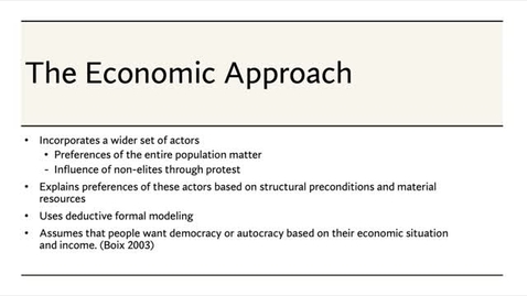 Thumbnail for entry Lecture 1..4 The Economic Approach