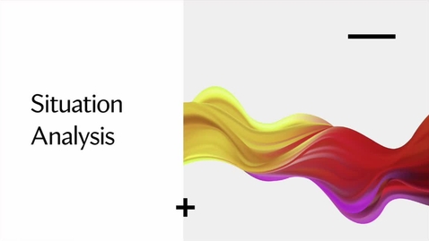 Thumbnail for entry Situation Analysis &amp; SWOT