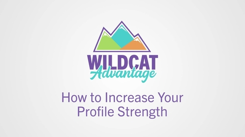 Thumbnail for How to Increase Your Profile Strength