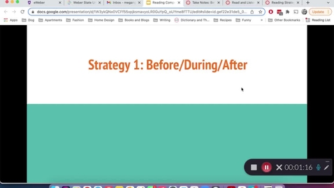 Thumbnail for Before, During, After Reading Strategy