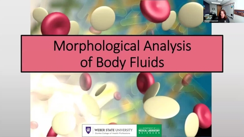 Thumbnail for entry Morphological Body Fluid Analysis 2023