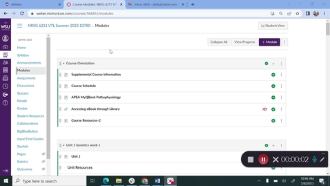 Thumbnail for NRSG 6211 Patho overview