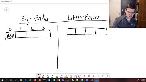 Thumbnail for entry 2: Big and Little Endian
