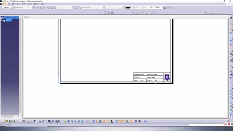 Thumbnail for Catia Customize Title block.mp4