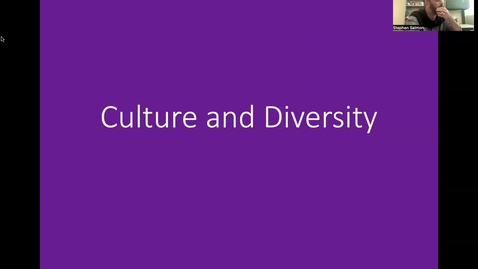 Thumbnail for Culture and Diversity (Chapter 6)