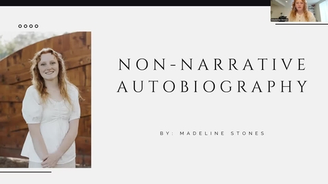 Thumbnail for Non-narrative autobiography