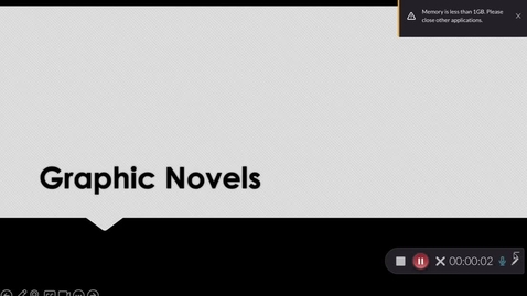 Thumbnail for Week 6 - Graphic Novels - Quiz
