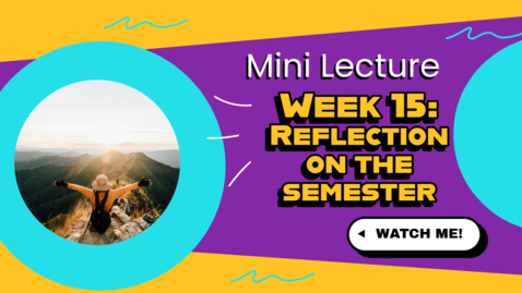 Thumbnail for LIBS 1704 Week 15  Sp26 - Quiz