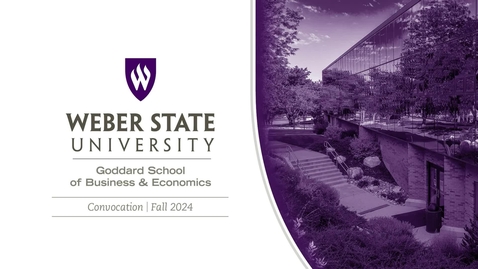 Thumbnail for 2024 Fall Goddard School of Business &amp; Economics