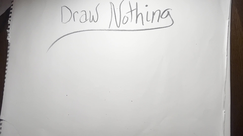 Thumbnail for Warm Up Exercise #7: Draw Nothing