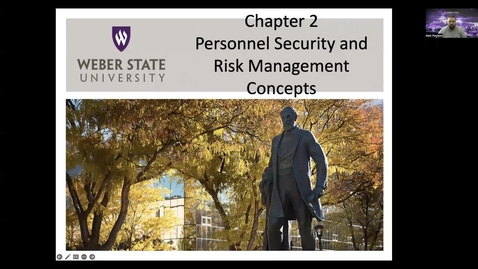 Thumbnail for entry CISSP Chapter 2 pt 1