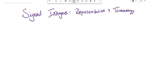 Thumbnail for CS 2810 ONL Week 2: Signed Int Introduction &amp; Terminology