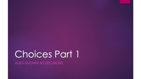 Thumbnail for Module 3 Page 1 A-Choices