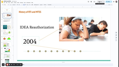 Thumbnail for MTSS 12c MTSS - Google Slides - 22 October 2025
