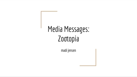 Thumbnail for media messages: zootopia 