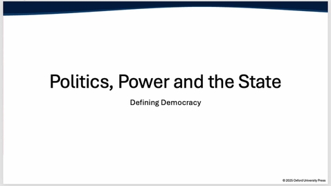 Thumbnail for POLS 1010: Defining Democracy