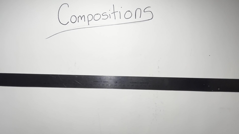 Thumbnail for entry Warm Up Exercise #16: Compositions