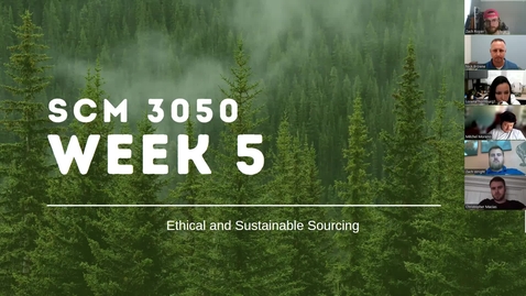 Thumbnail for SCM 3050 Summer '23 wk 6 class recording