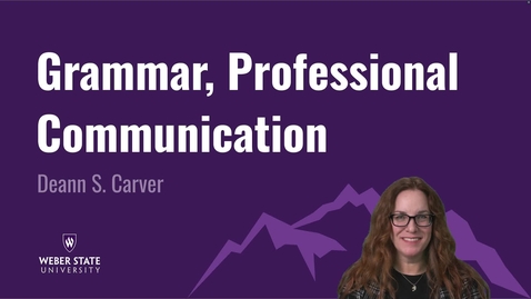 Thumbnail for Pro Comm Basics Part 1