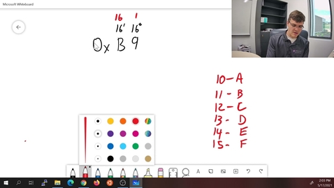 Thumbnail for entry 9: Hexadecimal to Decimal