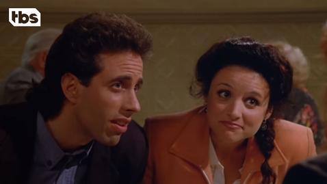 Thumbnail for Seinfeld: The Low Talker (Clip) | TBS