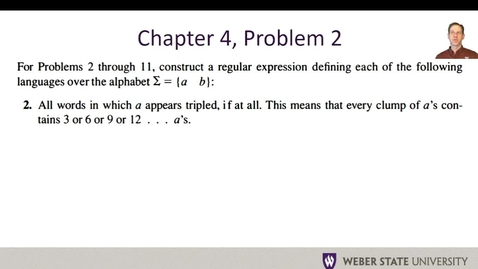 Thumbnail for entry CS 4110 - Chapter 4 Problem 2