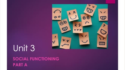 Thumbnail for 3200 Unit 3 Lecture (Part I) 