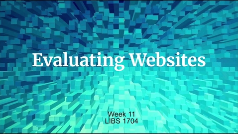 Thumbnail for Week 11 Mini Lecture