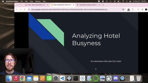 Thumbnail for MartinReid - Data Visualization presentation