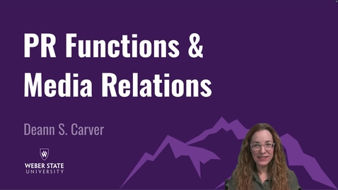 Thumbnail for COMM 3400 PR Functions