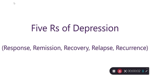 Thumbnail for Five Rs of Depression